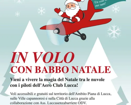 In Volo con Babbo Natale 2025