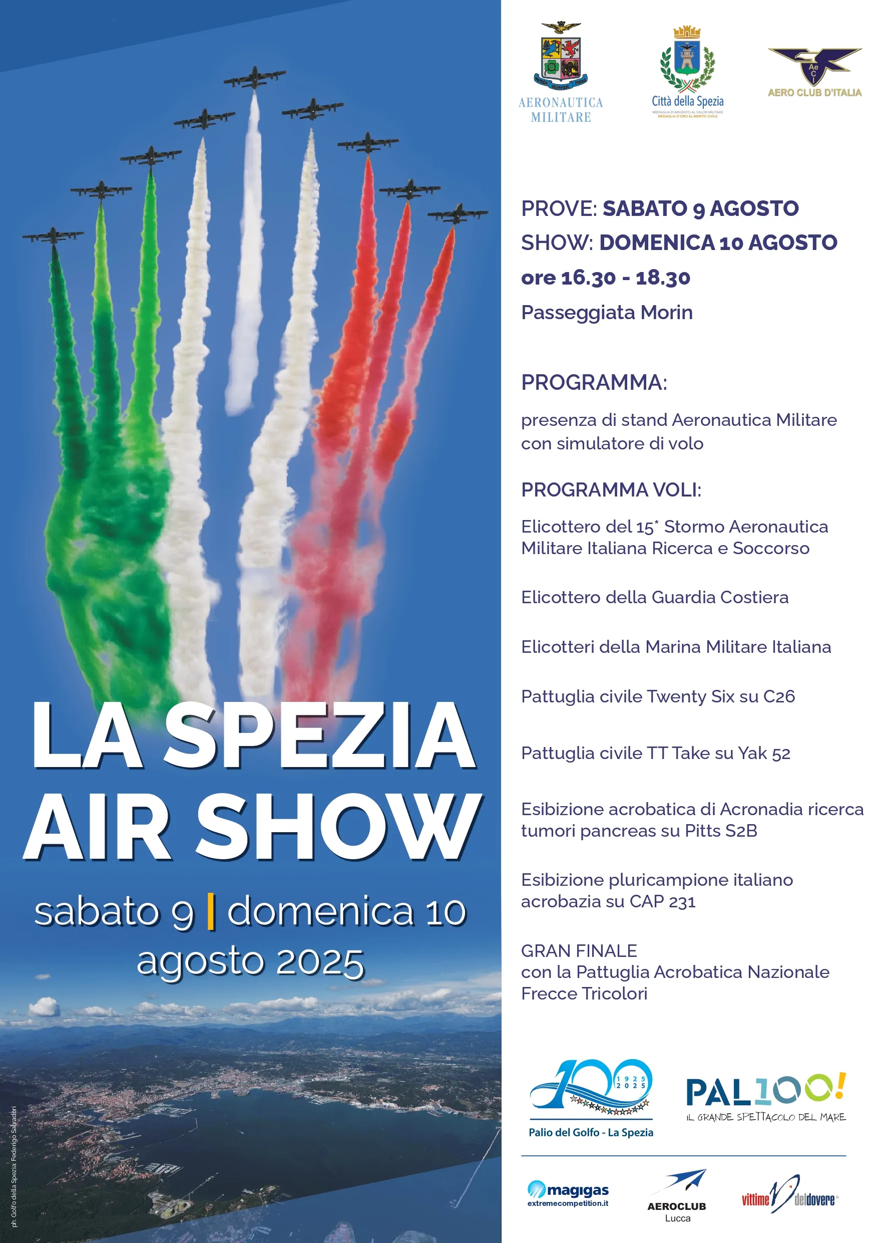 MAF La Spezia Air Show 09-10 agosto 2025