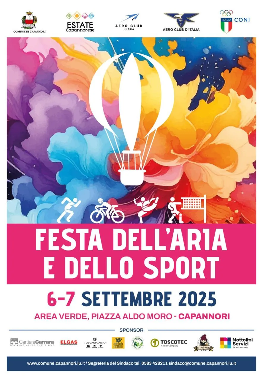 Festa dell'Aria e dello Sport 6-7 settembre 2025